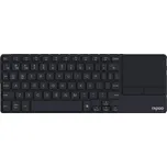 RAPOO Klávesnice E2810M, Bezdrátová 2.4GHz, Bluetooth, CZ/SK, černá