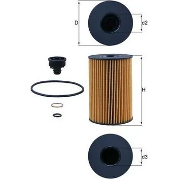 Olejový filtr Olejový filtr KNECHT OX 353/7D