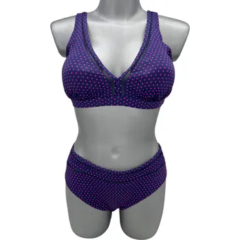 Dámské plavky Life Beach dámské dvoudílné plavky bez kostice a odepínací vložkou LANA Barva: Růžová, Velikost: 3XL