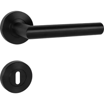 Dveřní kování MPK - FAVORIT - RS rozety BB, klika/klika BS PVD - Černá matná PVD