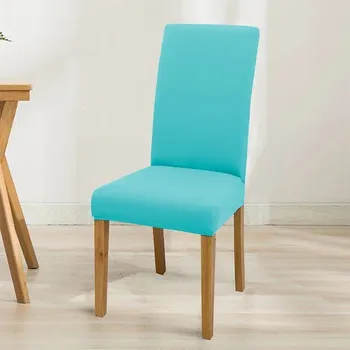 Potah na židli Univerzální barevné potahy na židle Barva: Tyrkysová