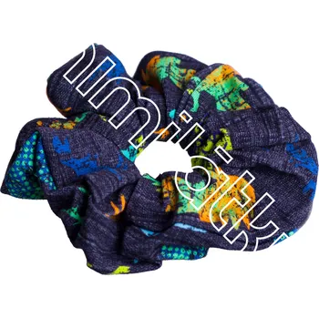 Látková gumička scrunchie - Dinosauři