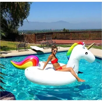 Zahradní nábytek Nafukovací lehátko - Gigantický jednorožec (Největší v České republice)