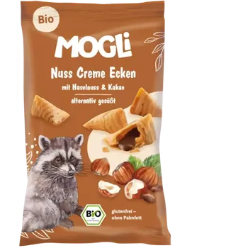 Mogli BIO Plněné lískooříškové taštičky&nbsp;30 g
