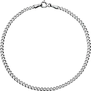 Náramek Zlaton 000400411246 bílé zlato 19 cm