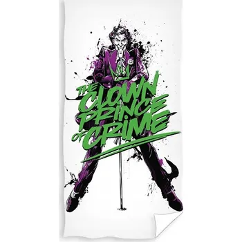 RUČNÍK 70x140 bavlněný koupelnový vícebarevný JOKER BATMAN