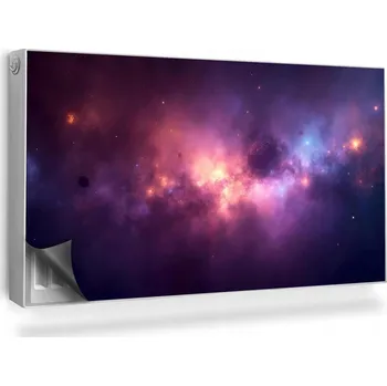 Obraz Magnetická podložka na radiátor, kryt na topení 110 x 60 cm fialová