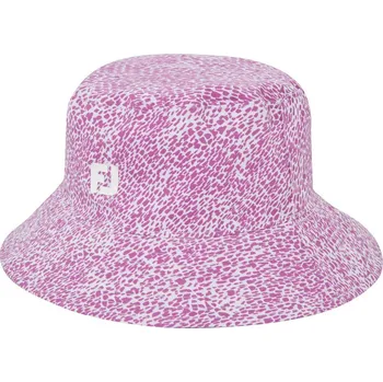 Klobouk FootJoy W klobouk Reversible - bílo růžový