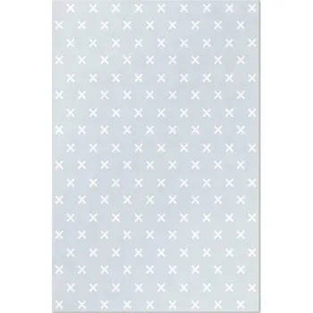 Koberec Koberec do Kanceláře Rozměr: 150x225 cm Světlé křížky, minimalistický vzor