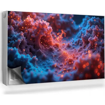 Obraz Magnetická podložka na radiátor, kryt 100 x 60 cm fialová