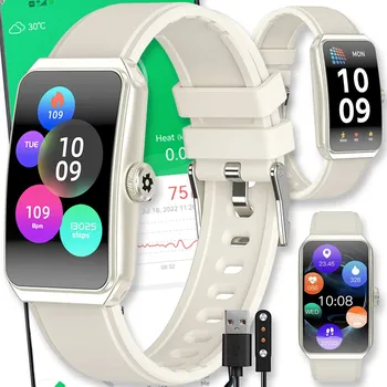 Chytré hodinky CHYTRÝ NÁRAMEK CHYTRÉ HODINKY ŘEMÍNEK CHYTRÉ AMOLED HODINKY VODĚODOLNÉ DÁMSKÉ