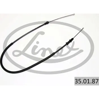 Lanko parkovací brzdy Tažné lanko, parkovací brzda LINEX 35.01.87