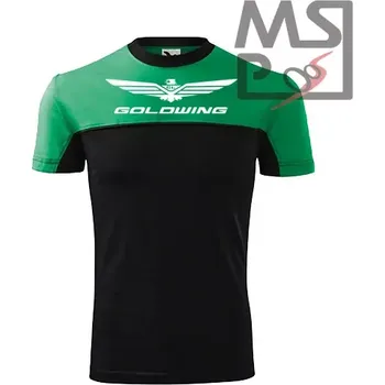 MSP Pánské triko s motivem Honda Goldwing S zelené