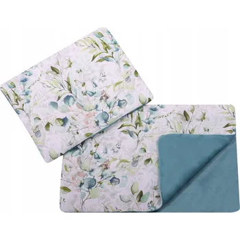 Dětská deka Dětská deka s polštářkem pro chlapce modrá 100x75 myBaby bavlna 100%