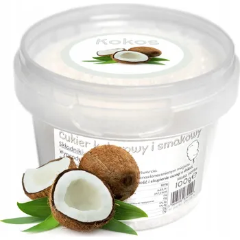 Cukr Cukr na cukrovou vatu AdMaJ kokosový 100 g kbelík