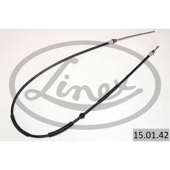 Lanko parkovací brzdy Tažné lanko, parkovací brzda LINEX 15.01.42