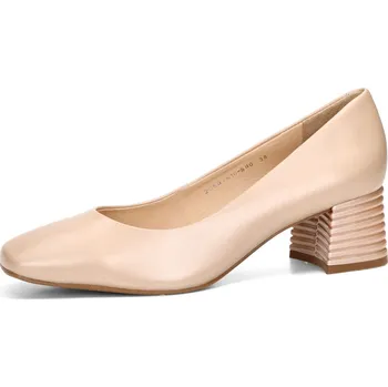 Dámské lodičky ETIMEĒ dámské kožené lodičky - béžové