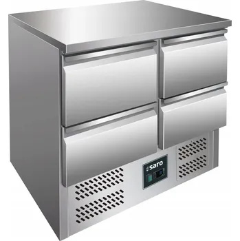 Chlazení Chladicí pult, Stůl, šuplík, Saro, model Vivia S901 S/S TOP 4x 1/2 GN