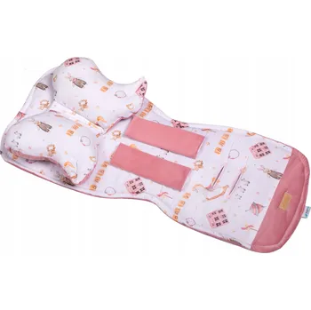 Příslušenství pro přepravu dětí Vložka do kočárku Zuzpol, růžová barva