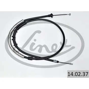 Lanko parkovací brzdy Tažné lanko, parkovací brzda LINEX 14.02.37