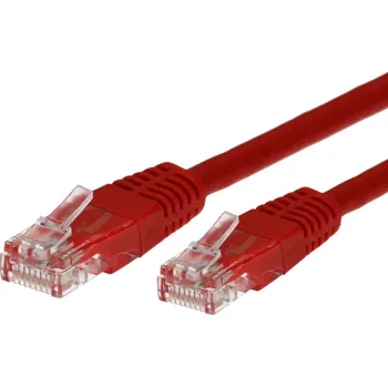 Síťový kabel Patchcord U/UTP 6 TB 2 m červený