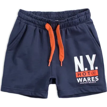 Chlapecké kraťasy Chlapecké šortky GLO STORY N.Y. modré Velikost: 110