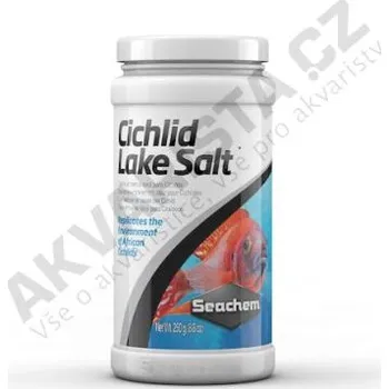 Akvarijní chemie Seachem Cichlid Lake salt 250g