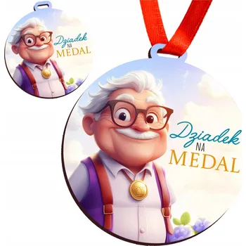 Obraz Dárek pro dědečka do školy, školky, dárek k Dni dědečka, medaile