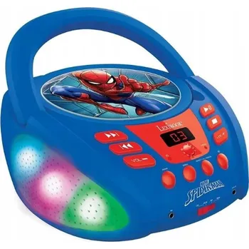 CD přehrávač Radiopřijímač Lexibook Spider Man modrý