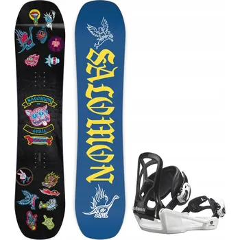 Snowboarding Snowboardový set Salomon Grail + vázání Salomon Goodtime XS 115