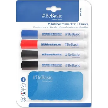 Popisovač na bílou tabuli, vícebarevný MP 4 ks