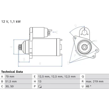 Startér Startér BOSCH 0 986 026 870