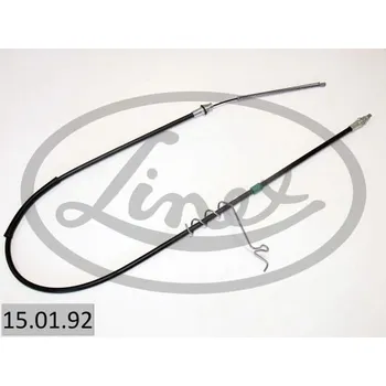 Lanko parkovací brzdy Tažné lanko, parkovací brzda LINEX 15.01.92