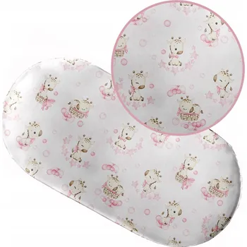 Prostěradlo PROSTĚRADLO DO KORBIČKY KOČÁRKU KOLÉBKY BAVLNA