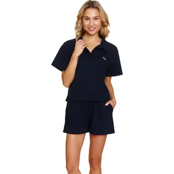 Dámské pyžamo Dámské pyžamo DOCTOR NAP PM.7215 NAVY L 0