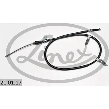 Lanko parkovací brzdy Tažné lanko, parkovací brzda LINEX 21.01.17