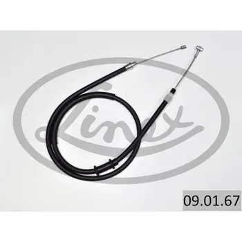 Lanko parkovací brzdy Tažné lanko, parkovací brzda LINEX 09.01.67