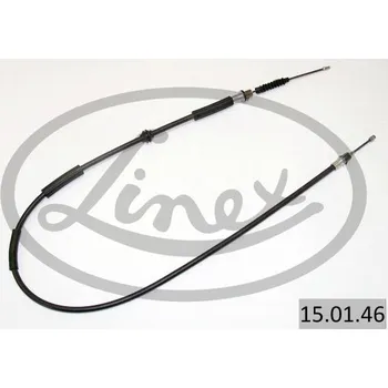 Lanko parkovací brzdy Tažné lanko, parkovací brzda LINEX 15.01.46