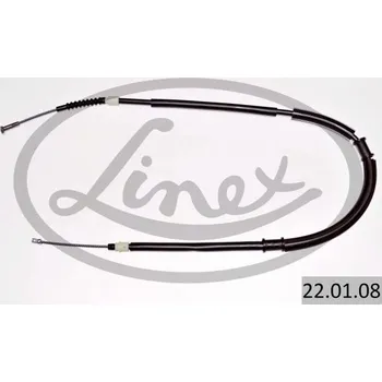 Lanko parkovací brzdy Tažné lanko, parkovací brzda LINEX 22.01.08