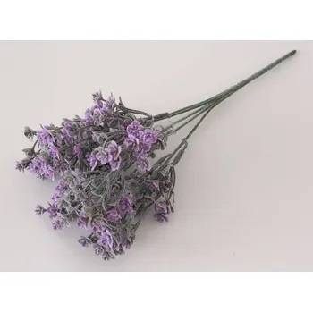 umělá květina Umělé květiny - Drobné skalničky RŮŽOVO ZELENÉ