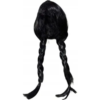 Paruka Paruka dlouhé syntetické vlasy černá amzn