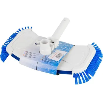 Bazénový kartáč Vodnář Hranatá hlavice na vysavač s kartáčky