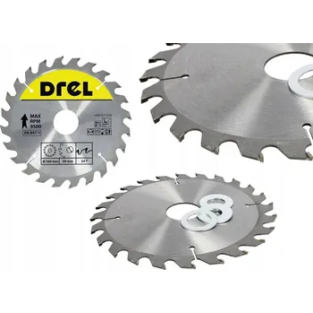 Pilový kotouč Pilový kotouč na dřevo 160 mm 24 T, otvor 30 mm s redukcí na 20/16/12,7 mm