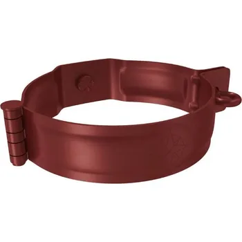 okap Objímka svodu ROBUST s matkou M10 100 mm – ocelově červená