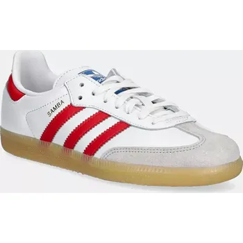 Pánská obuv Tenisky adidas Originals Samba OG bílá barva, JI4463, 38 2/3, 00X