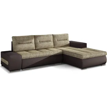 Sedací souprava Rohová rozkládací sedací souprava OTTAVIO 275 cm Berlin 03/Soft 66 béžová pravá