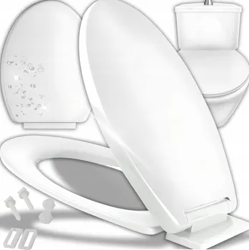 WC sedátko WC sedátko Stinnea univerzální tvrdé bílé polypropylenové