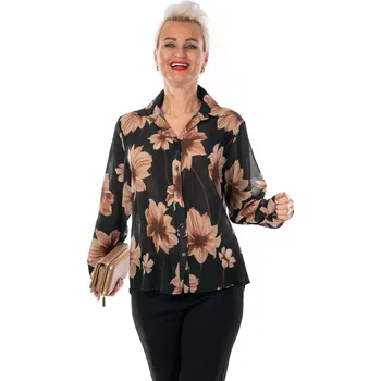 Dámská košile Dámská halenka CUBO Černá