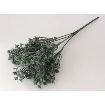 umělá květina Umělé květiny - Drobné skalničky TMAVĚ ZELENÉ