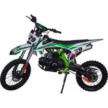 malá motorka Xmotos XB29 125cc 4t 17/14 zelený